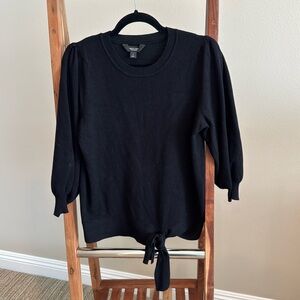 Vera Wang, black sweater, size small